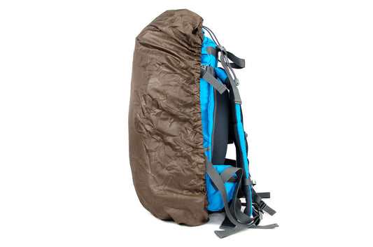 CAPE 1 Oliv Rucksack-Regencape in Zip-Tasche