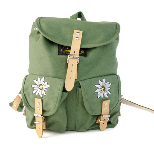 RU1379 Edelweiss Wander- u. City-Rucksack ca 8 L Oliv