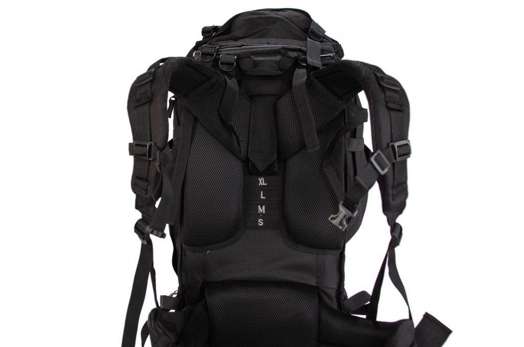 RU85 Trekking-Rucksack Large 85 L Schwarz