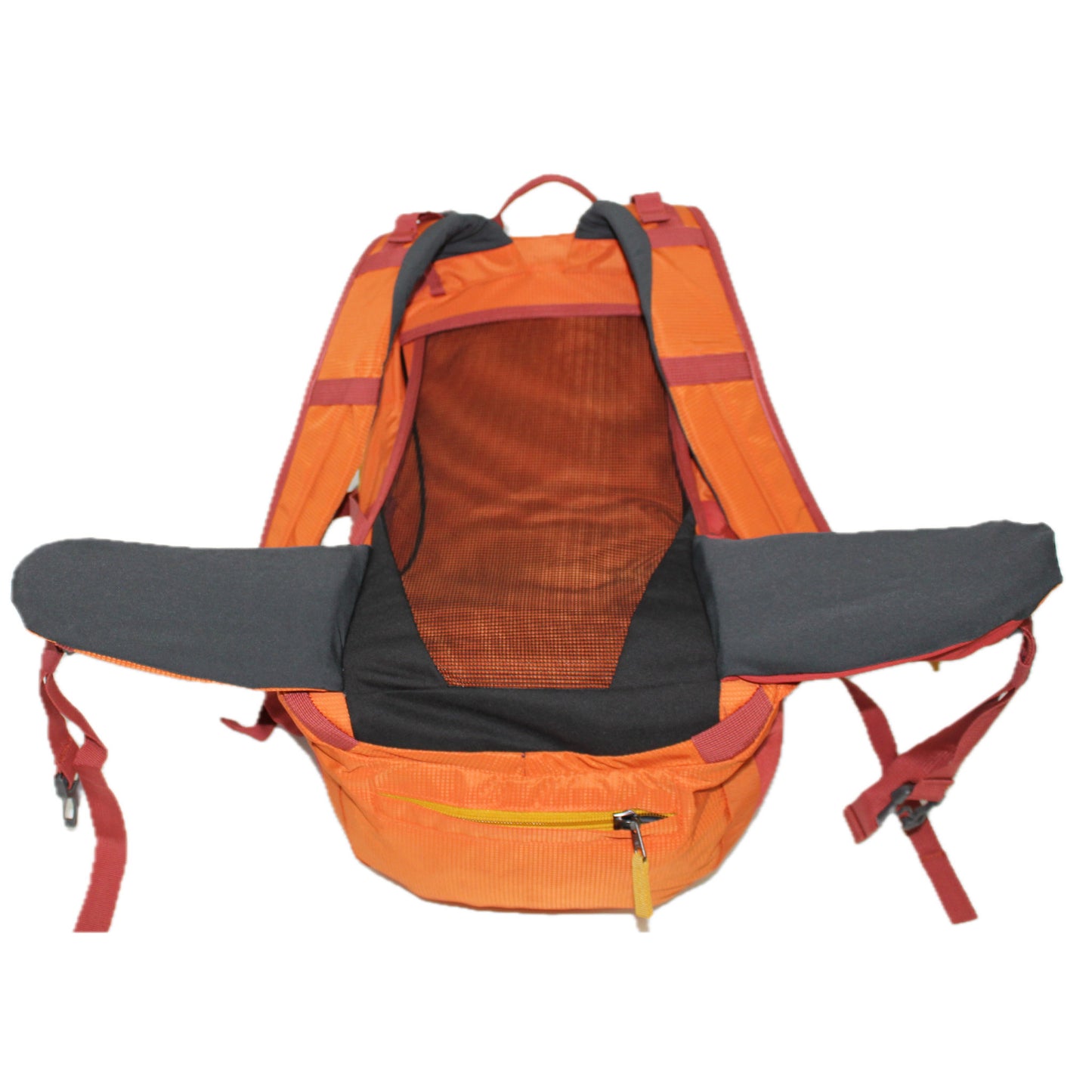 RU31N-OR Wanderrucksack 25L orange | Belüfteter Netzrücken (Kopie)