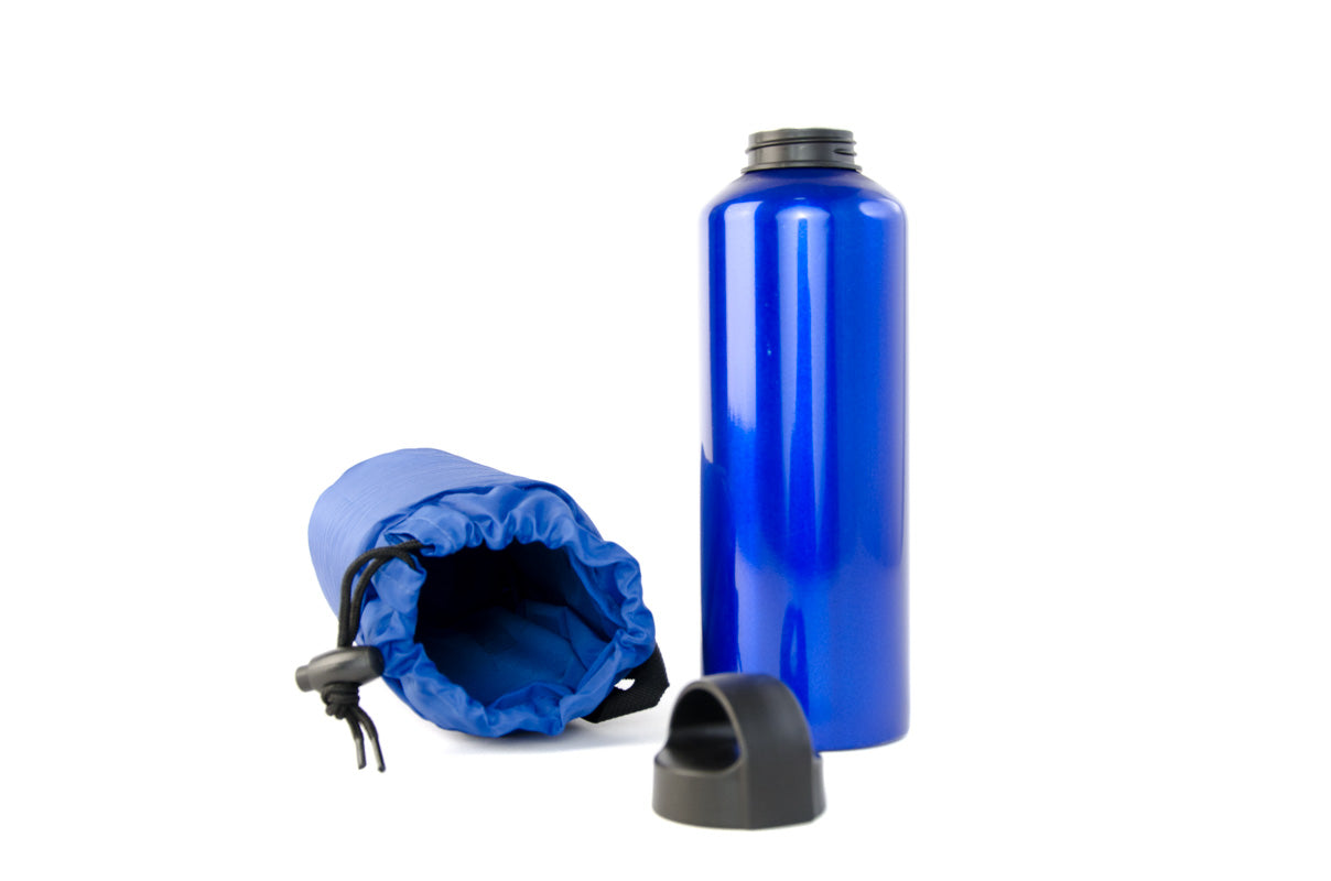 TFLA 22 Alu-Trinkflasche 1L Mittelblau