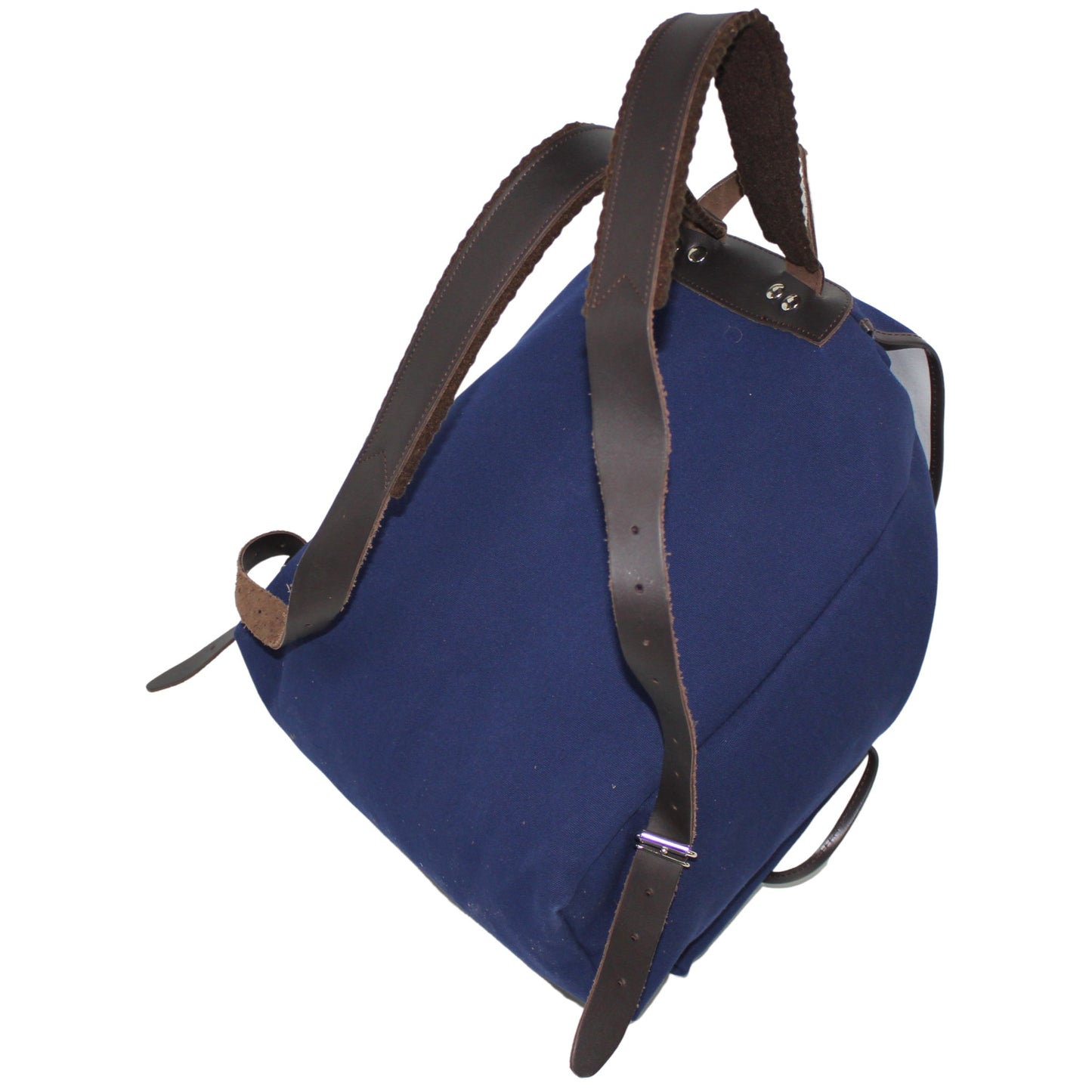 RU137 Baumwoll-Rucksack 17 L Blau mit dunklem Einfass