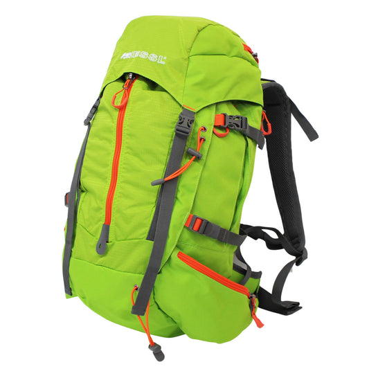 RU33 Leichter und geräumiger Wander- und Alpinrucksack grün