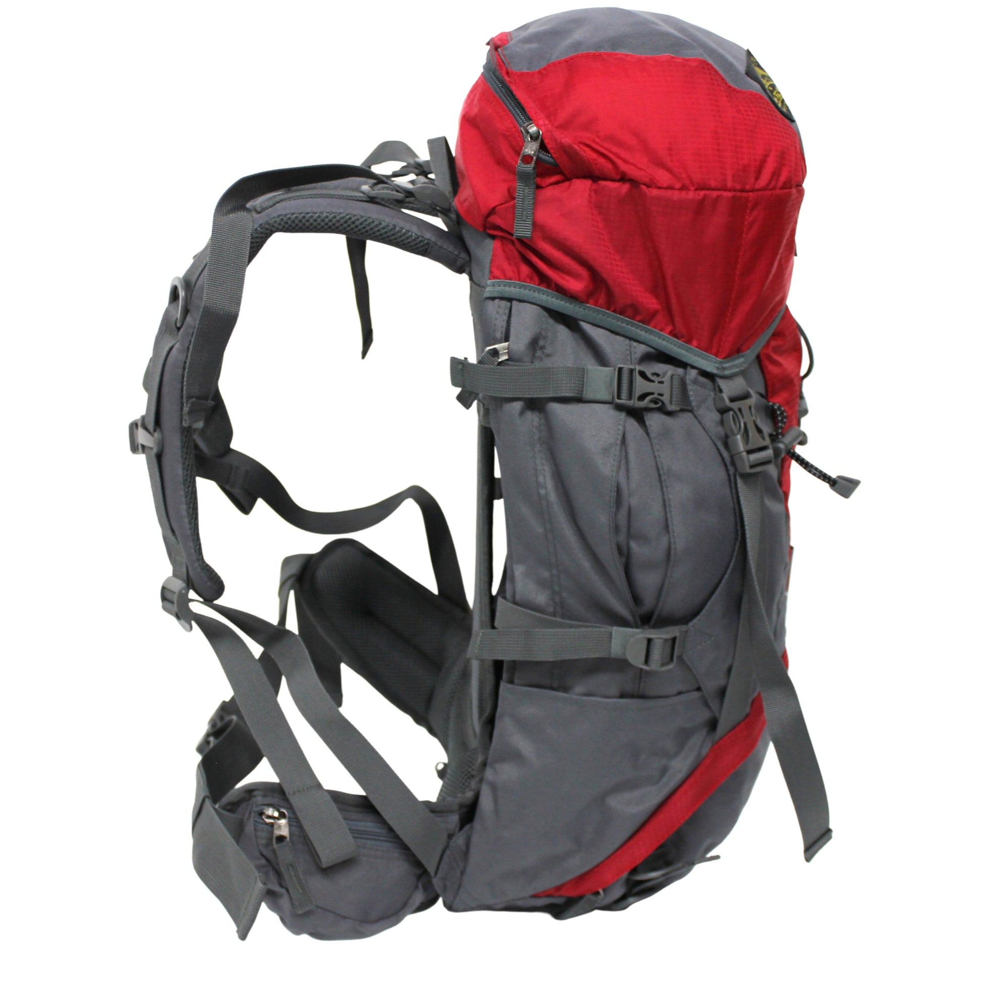 wanderrucksack mit netzrücken RU940 Rucksack mit gespanntem Netzrücken 35 L Rot – essl-rucksack